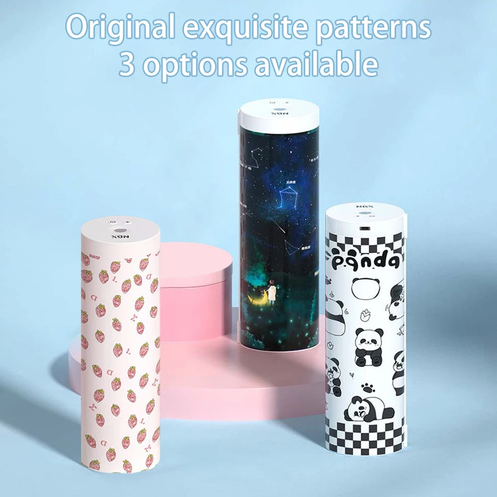 NBX Pencil Cases Fingerprint Password Lock Pencil Case Organizer Double Layer with Mirror Erasable Notepad Calculator for Kids
